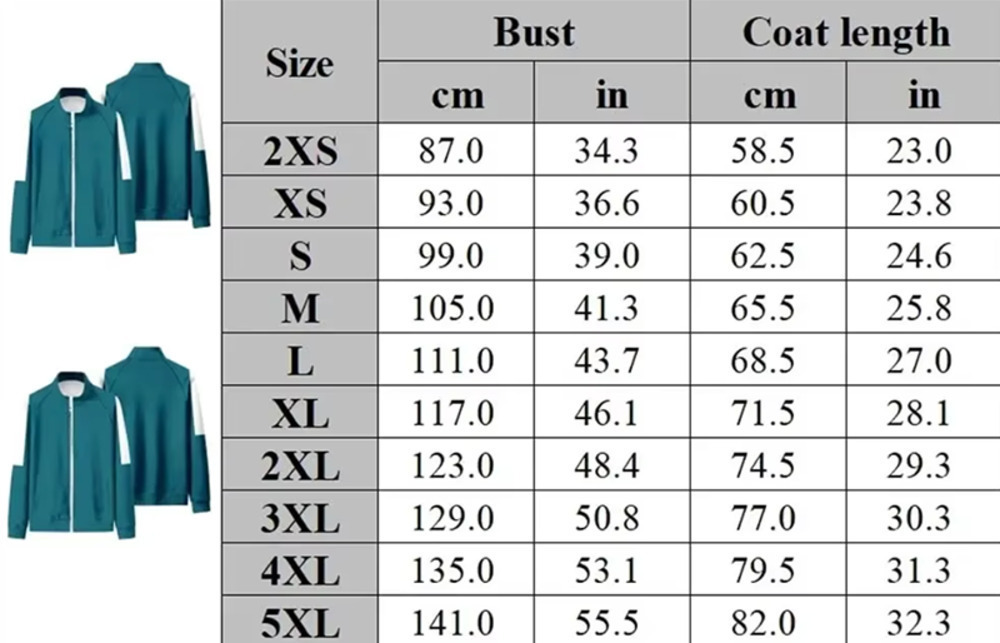 緑ジャージ 456番 上下セット 韓国 スポーツウェア ハロウィン コスプレ イカゲーム  仮装 L - 画像3