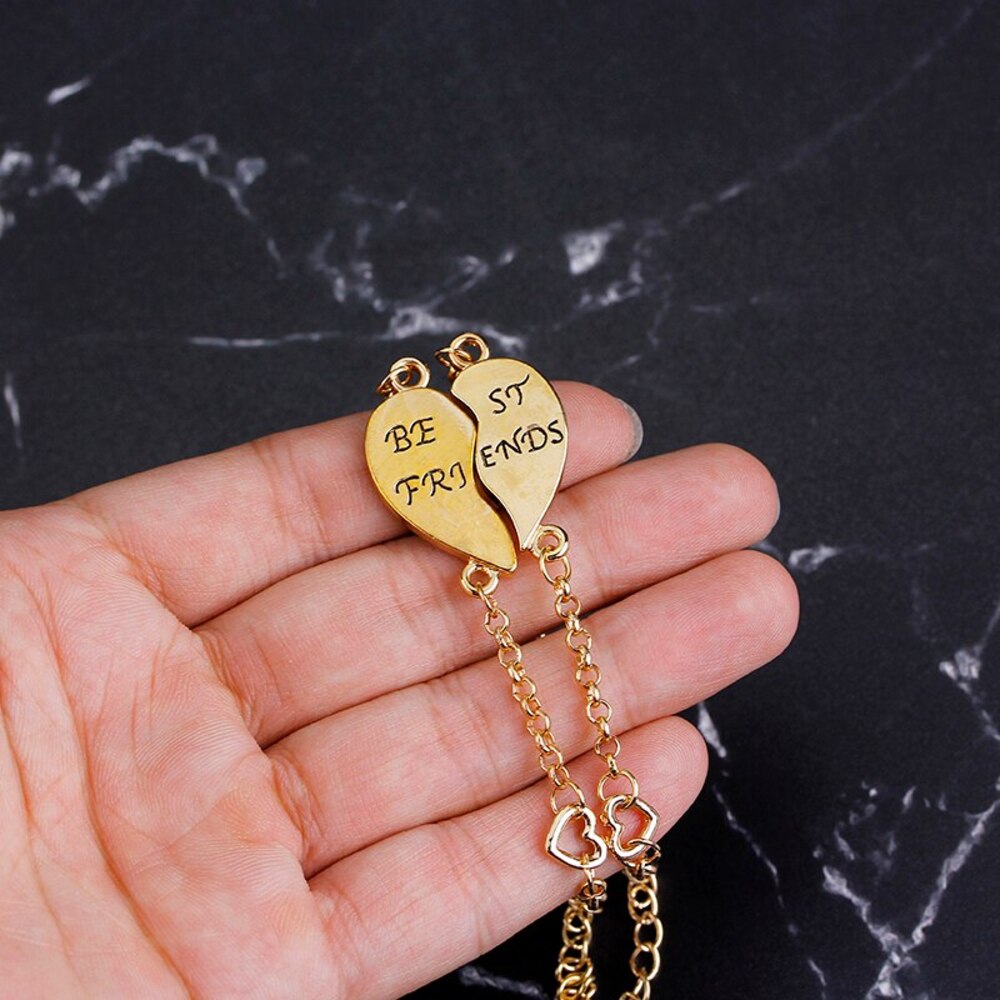 ステッチステートメントブレスレット チャーム アクセサリー メンズ レディース おしゃれ ゴールド - 画像1