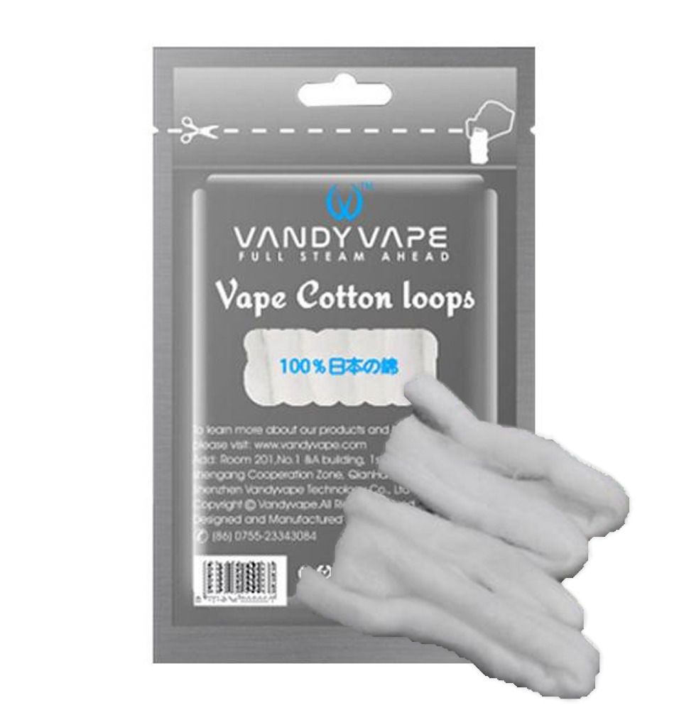 バンディベープ Vandyvape コットンループ 100％日本製綿 電子煙草 リキッド オーガニックコットン - 画像1