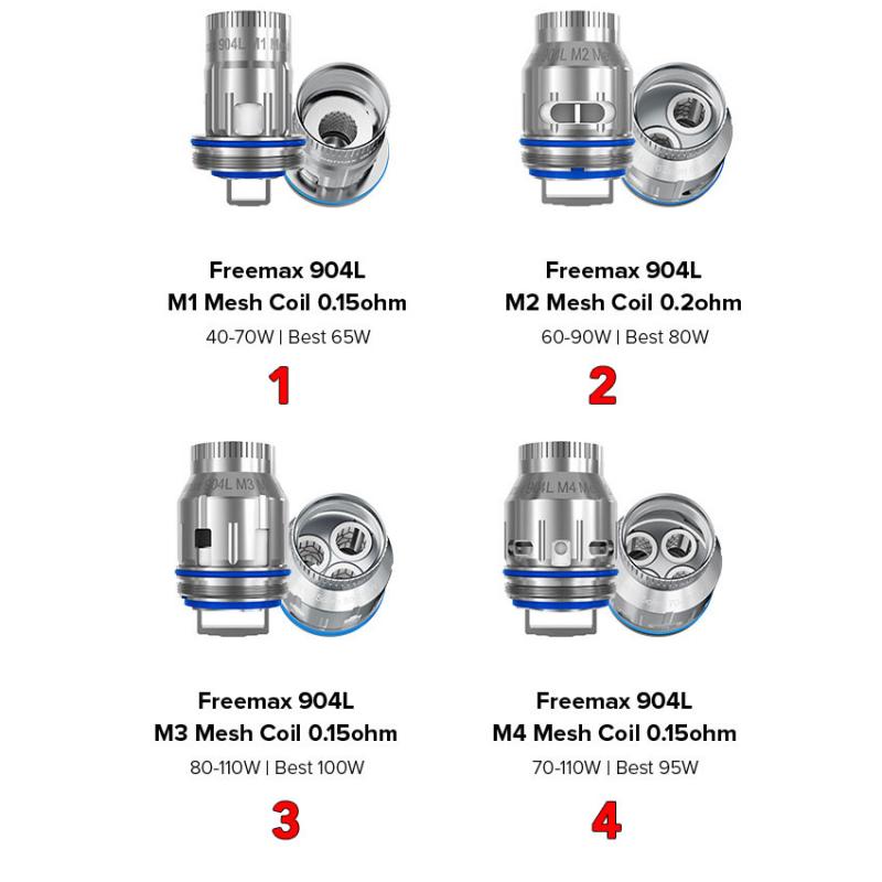 フリーマックス Freemax 904L M メッシュコイル M Pro2 Pro Fireluke Pro Mesh Proタンク用 - 画像1