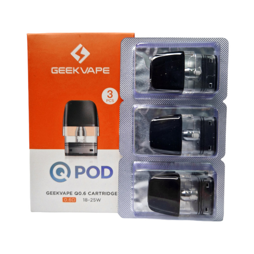 ギークベープ Geekvape Q ポッド カートリッジ 2ml Sonder Q Wenax Q Aegis Hero 10番0.6ohm - 画像1
