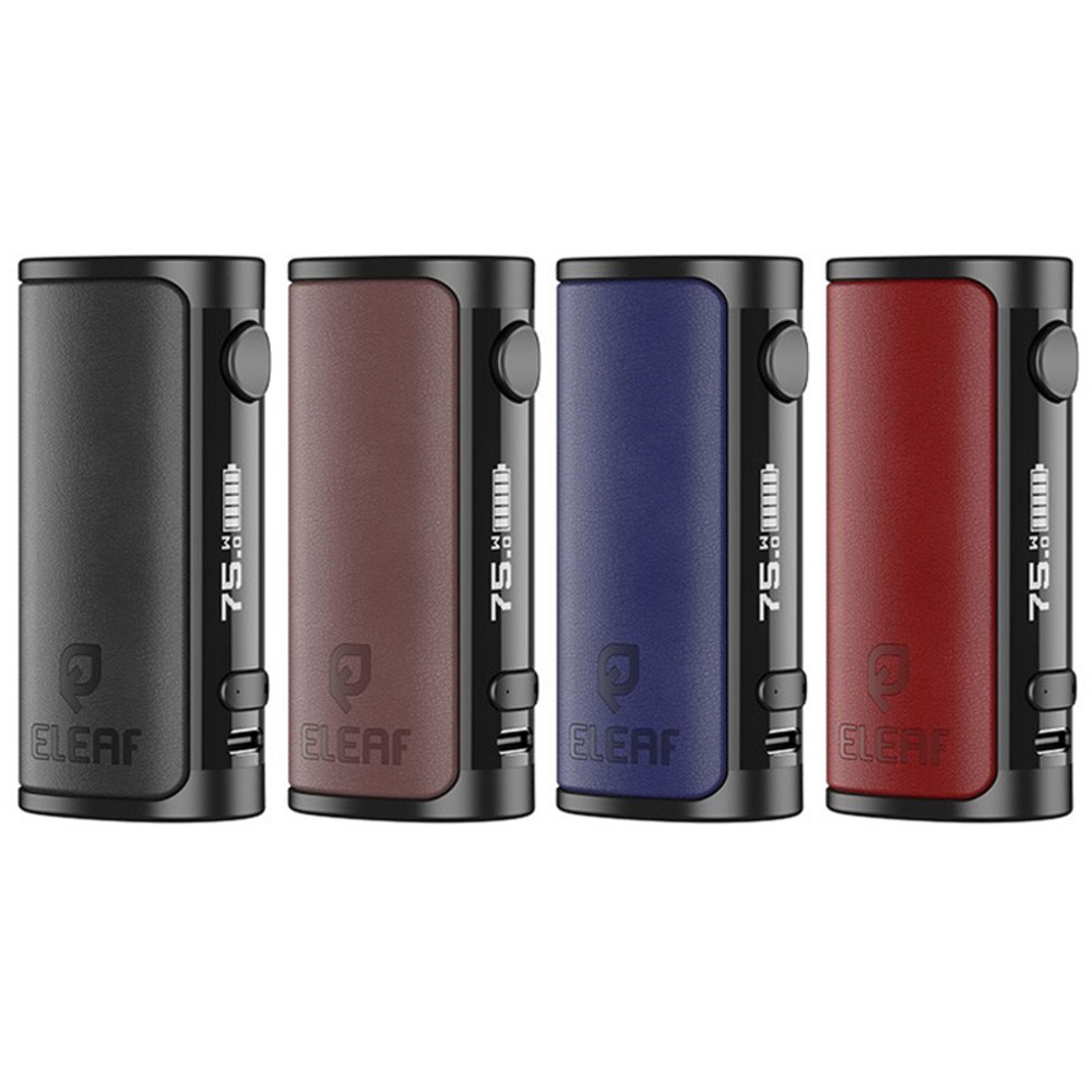 75W イーリーフ i75 3000mAh アイスティック Eleaf ボックスモ  ブラック - 画像4