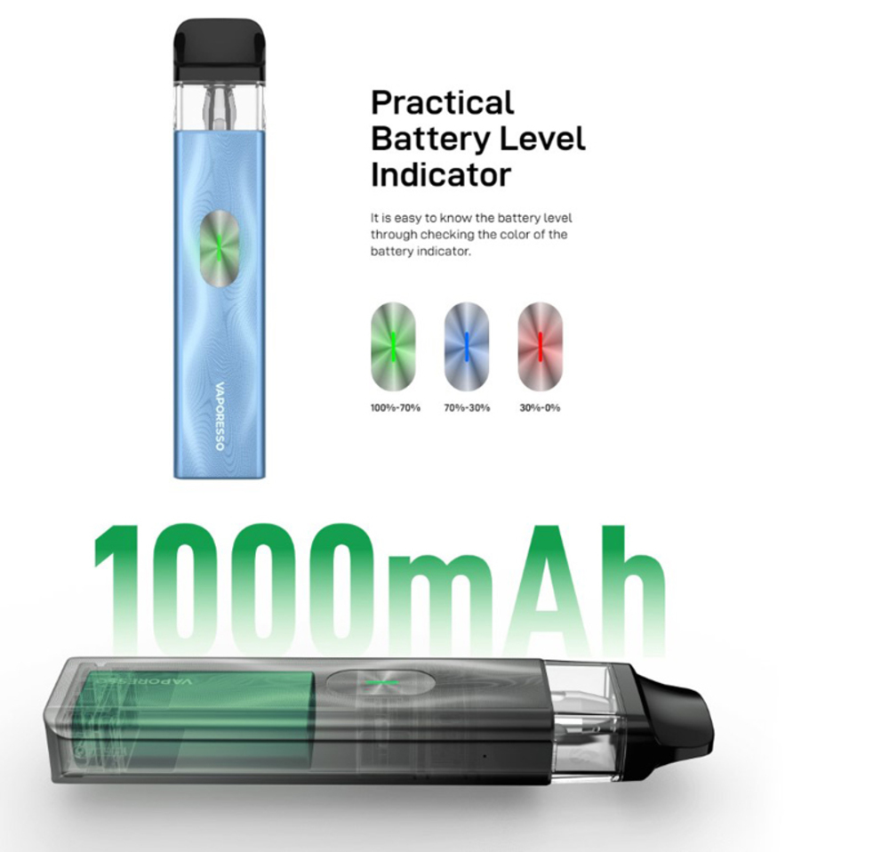 ベポレッソ クロスフォーミニキット ポッドシステム VAPORESSO XROS 4 M  グレー - 画像4