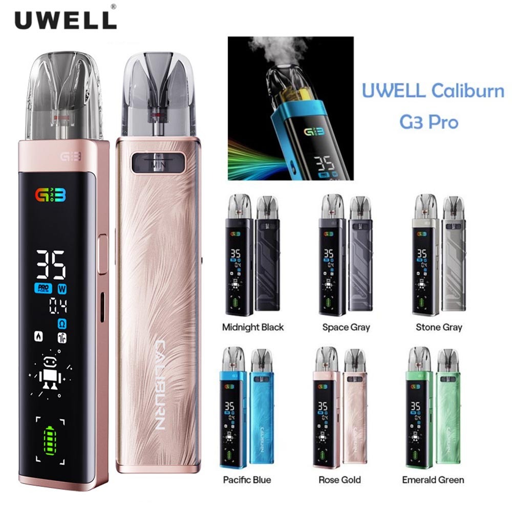 ユーウェル UWELL Caliburn G3 Pro カリバーン 5 ローズゴールド - 画像1