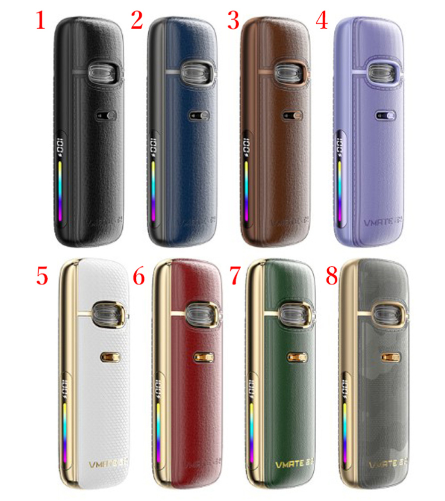 ブープー VOOPOO Vmate E2 ブイメイト ポッドシステムキット 15  3ブラウン - 画像7